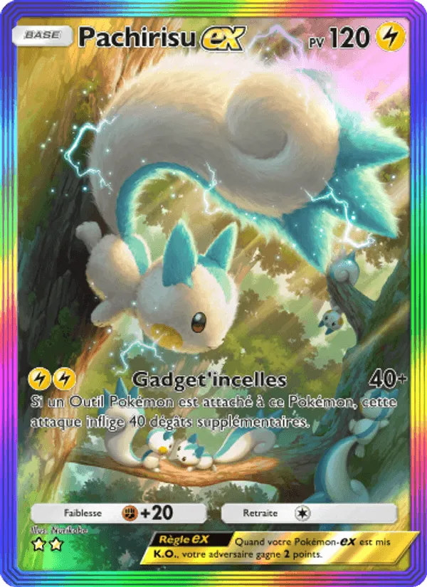 Pachirisu-ex · Choc Spatio-Temporel 198/140