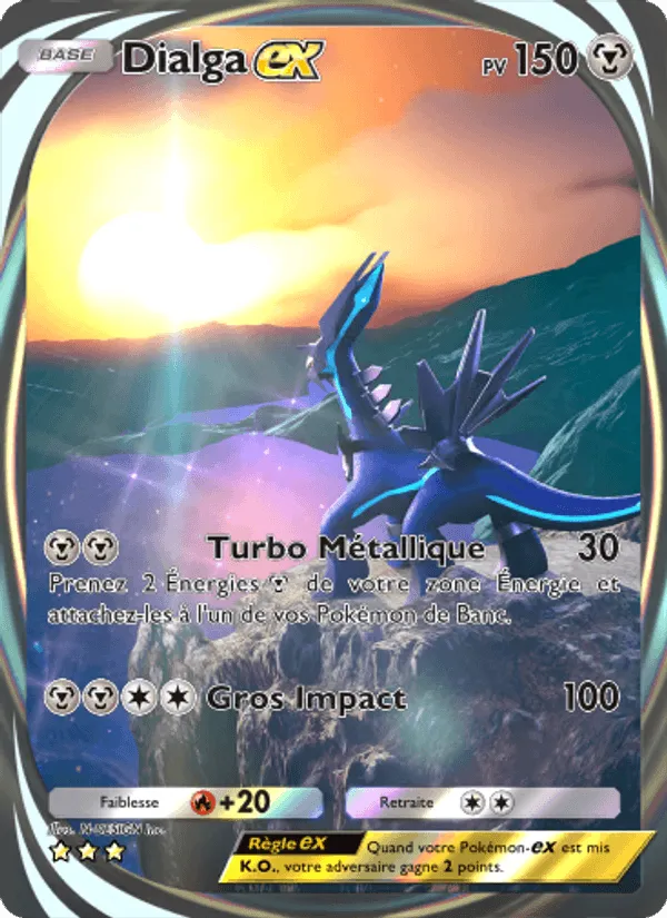 Dialga-ex · Choc Spatio-Temporel 205/140