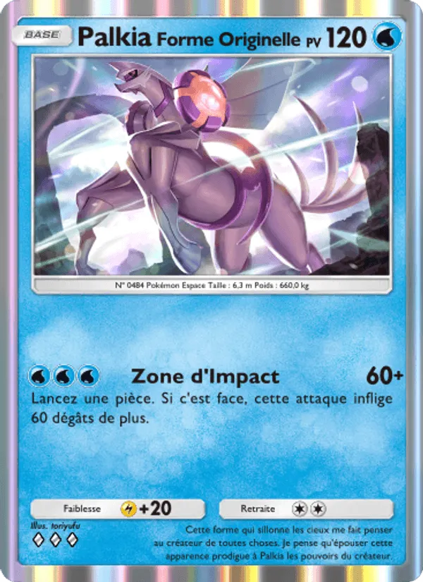 PalkiaForme Originelle · Lumière Triomphale 023/75