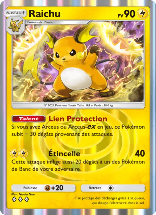 Raichu · Lumière Triomphale 026/75