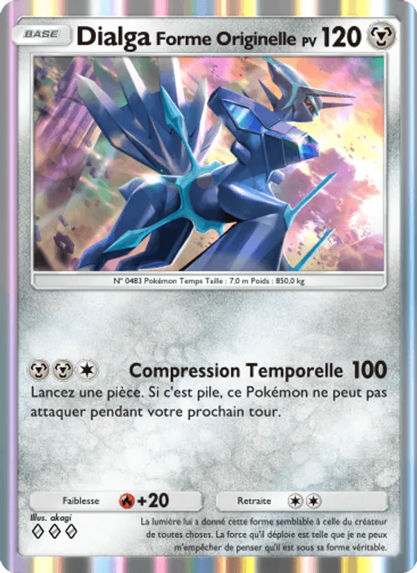 DialgaForme Originelle · Lumière Triomphale 060/75