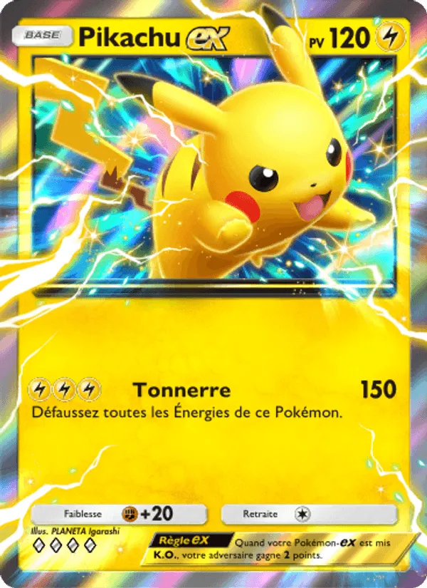 Pikachu-ex · Réjouissances Rayonnantes 022/72
