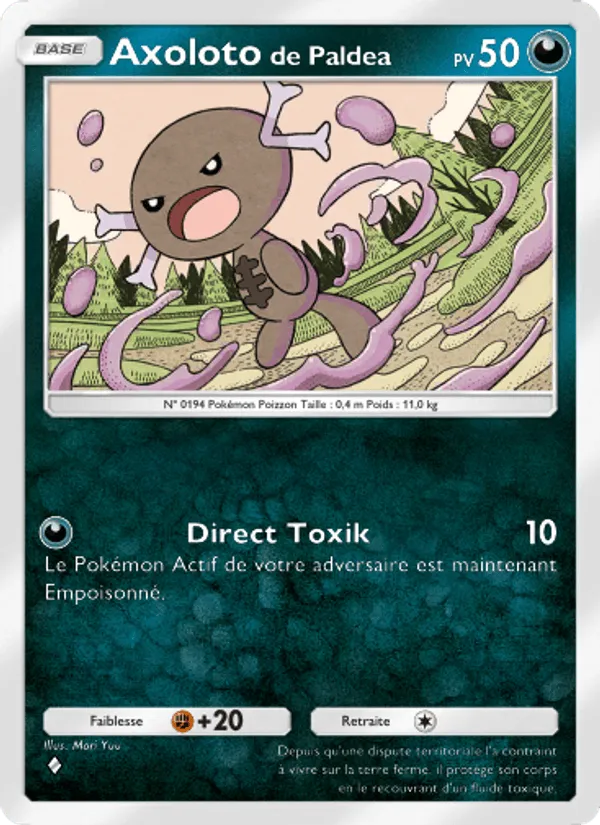 Axoloto de Paldea · Réjouissances Rayonnantes 047/72