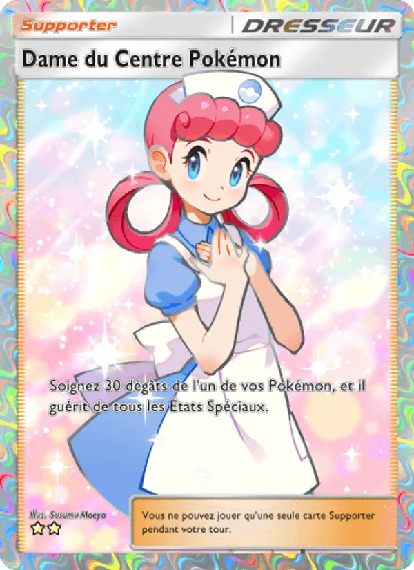 Dame du Centre Pokémon · Réjouissances Rayonnantes 089/72