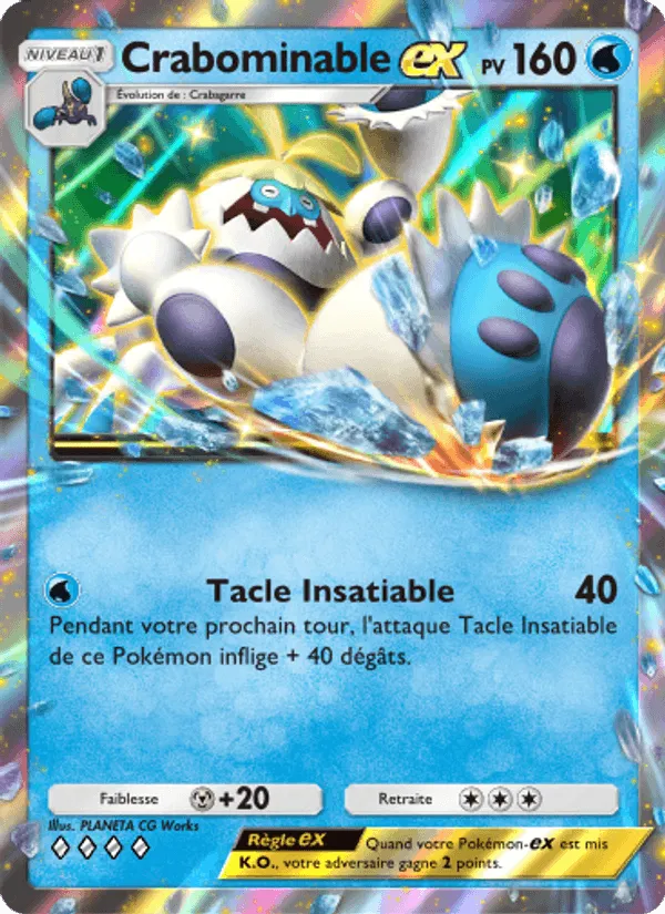 Crabominable-ex · Gardiens Astraux 049/155