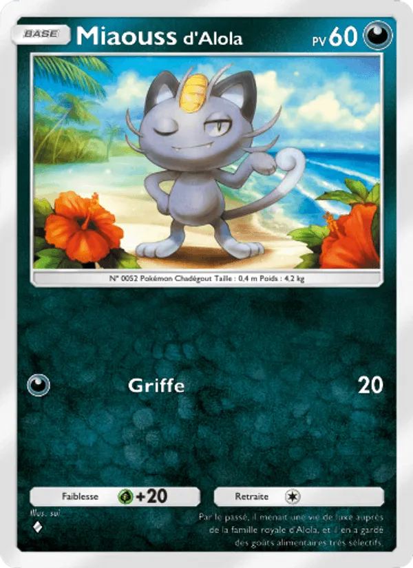 Miaouss d’Alola · Gardiens Astraux 108/155