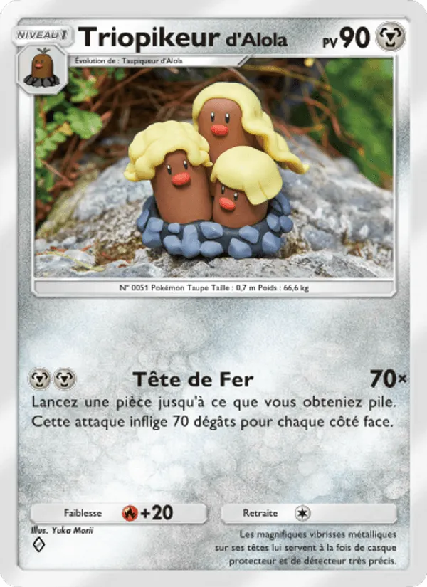 Triopikeur d’Alola · Gardiens Astraux 118/155