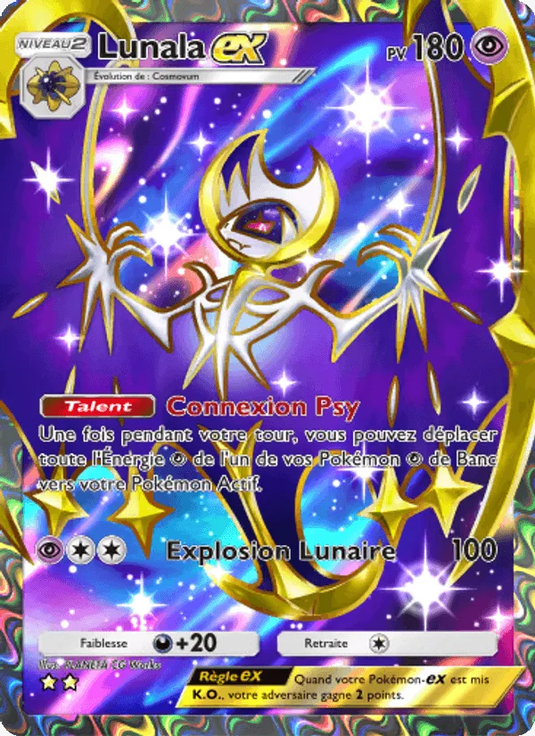 Lunala-ex · Gardiens Astraux 186/155