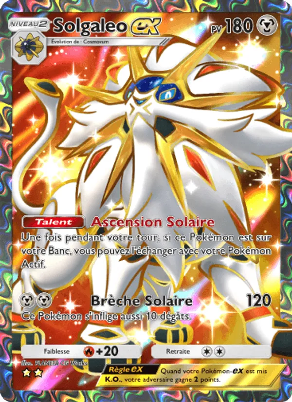 Solgaleo-ex · Gardiens Astraux 189/155