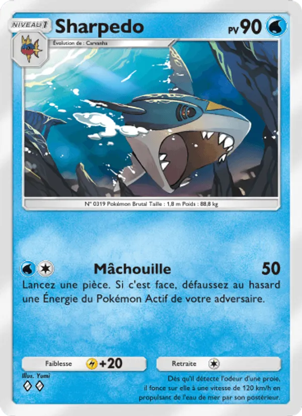 Sharpedo · Crise Interdimensionnelle 012/69