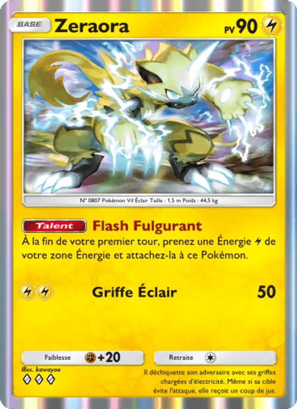 Zeraora · Crise Interdimensionnelle 021/69