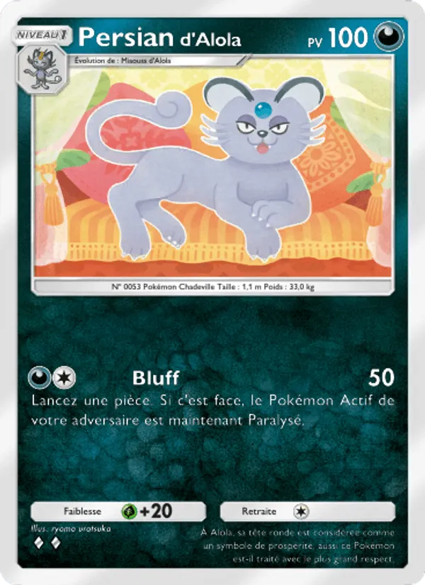 Persian d'Alola · Crise Interdimensionnelle 038/69