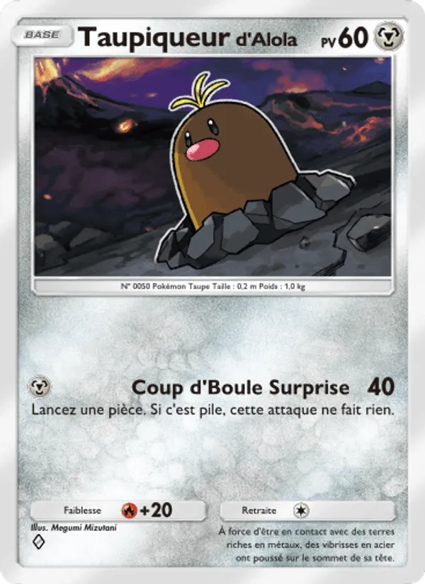 Taupiqueur d'Alola · Crise Interdimensionnelle 046/69