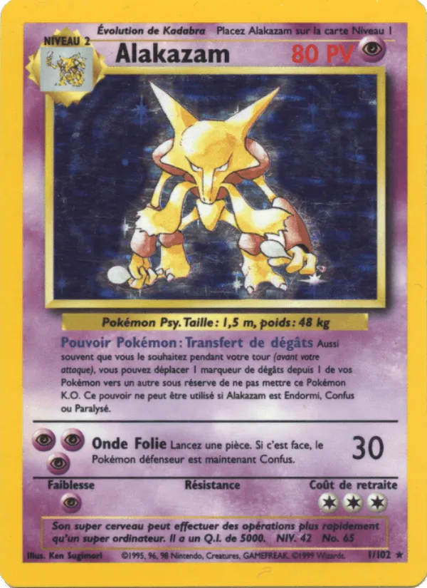 Alakazam · Set de Base 1/102