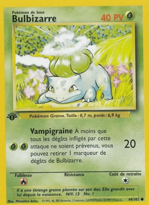 Bulbizarre · Set de Base 44/102
