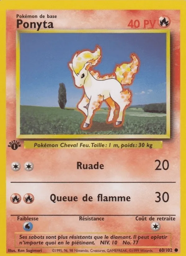 Ponyta · Set de Base 60/102