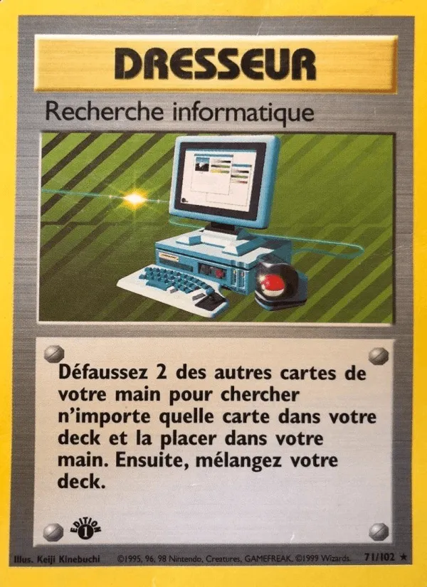 Recherche informatique · Set de Base 71/102