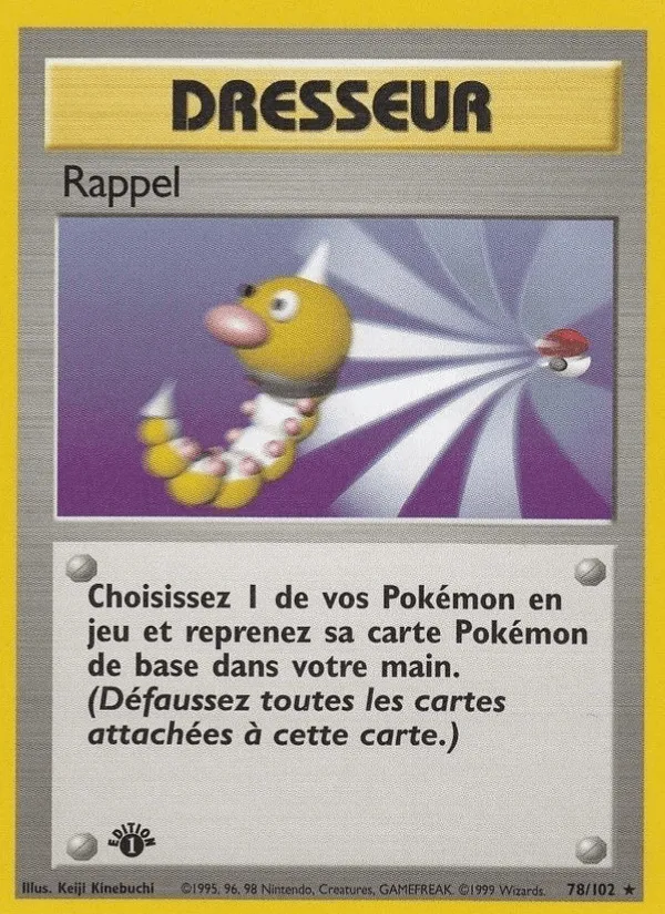 Rappel · Set de Base 78/102