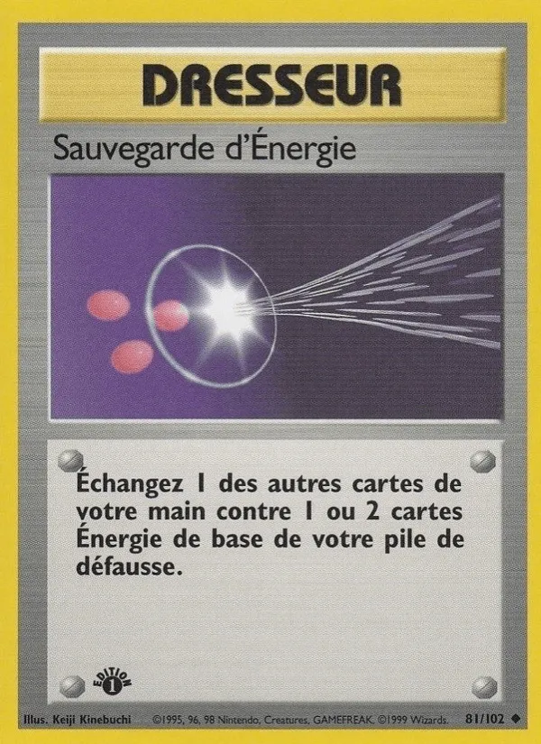 Sauvegarde d'Énergie · Set de Base 81/102