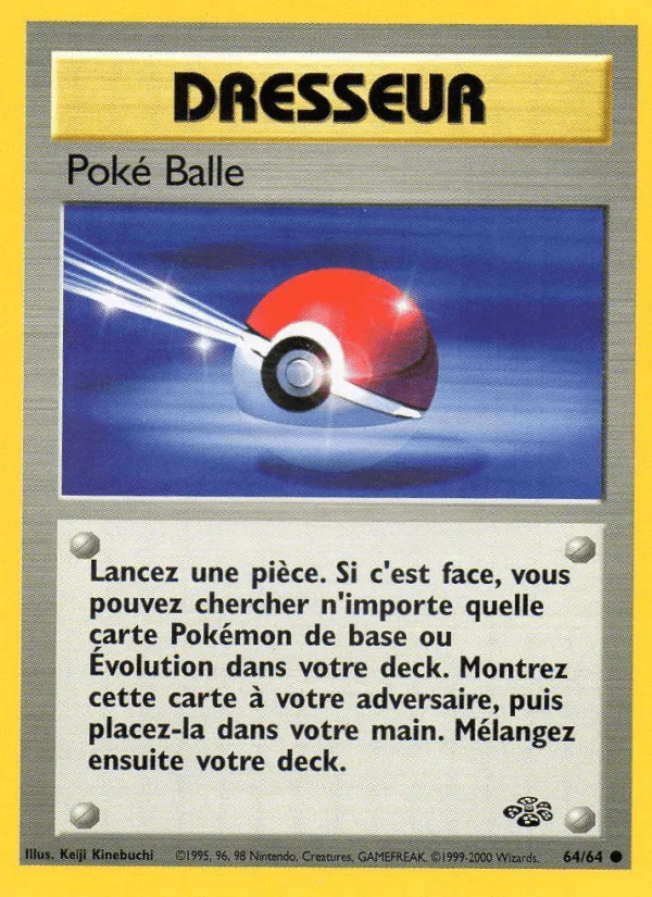 Poké Balle · Jungle 64/64