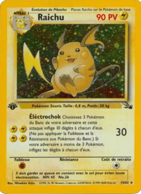 Raichu · Fossile 14/62