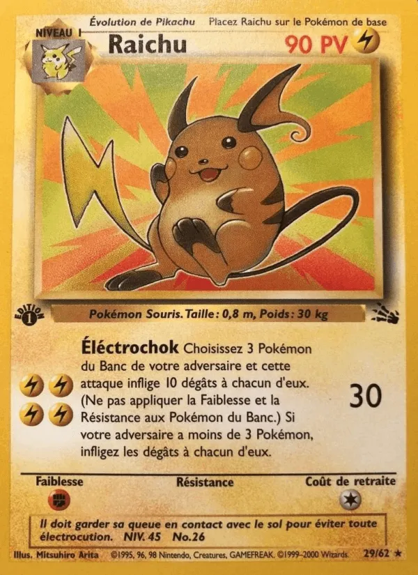 Raichu · Fossile 29/62