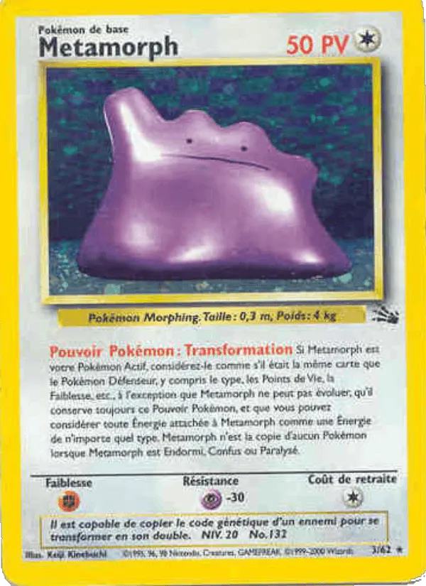 Métamorph · Fossile 3/62