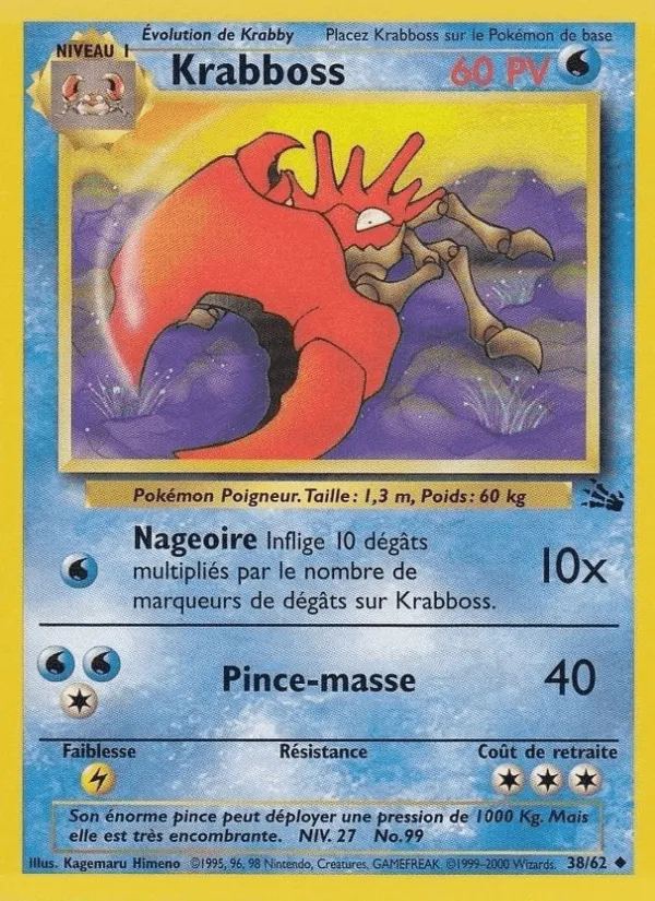 Krabboss · Fossile 38/62