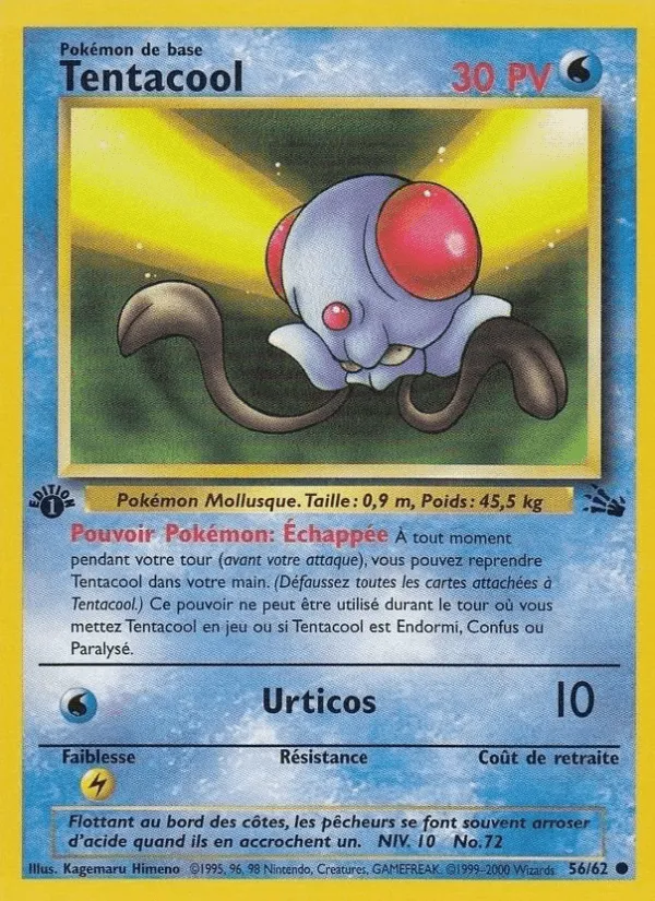 Tentacool · Fossile 56/62