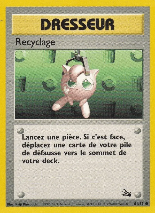 Recyclage · Fossile 61/62