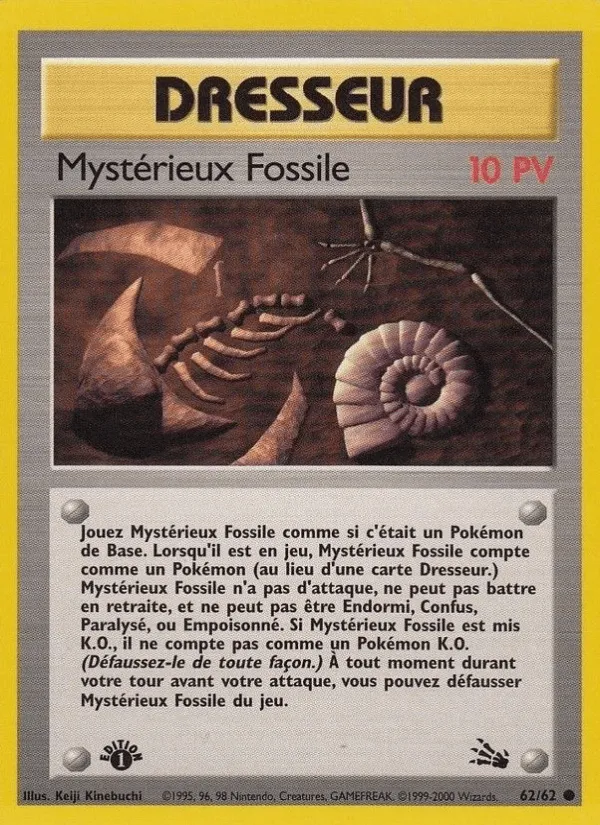 Mystérieux Fossile · Fossile 62/62