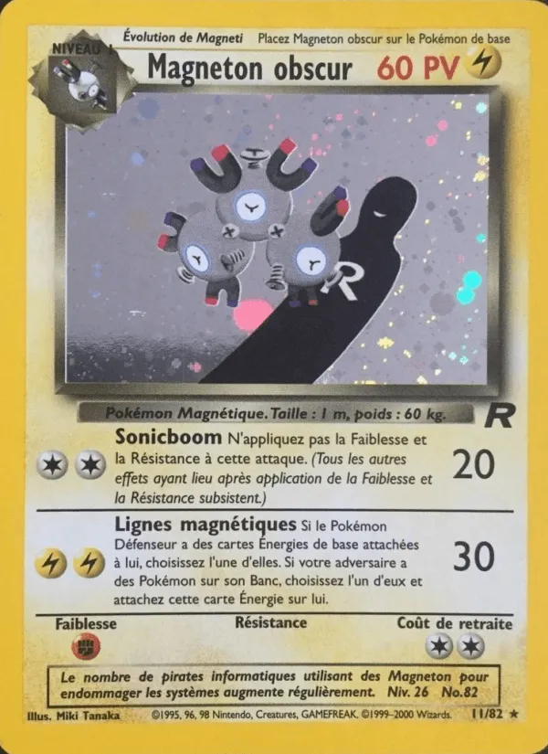 Magneton obscur · Team Rocket 11/82