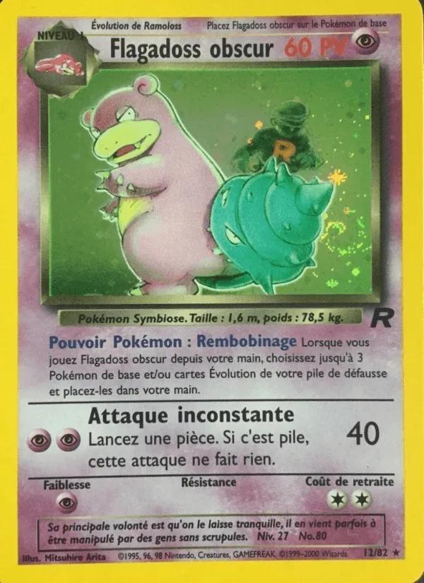 Flagadoss obscur · Team Rocket 12/82
