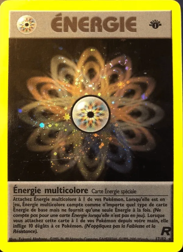 Énergie multicolore · Team Rocket 17/82