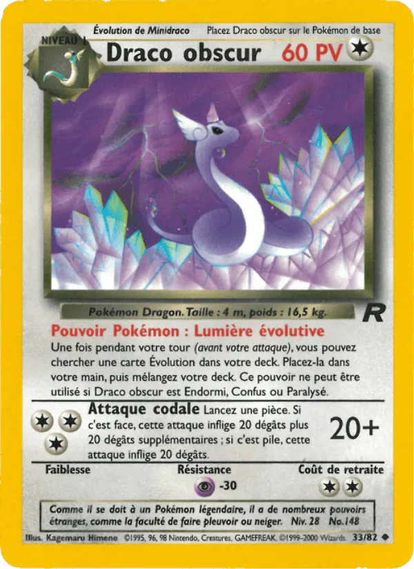 Draco obscur · Team Rocket 33/82