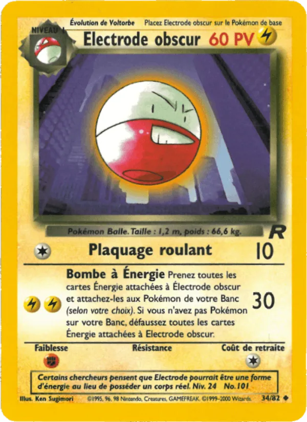Electrode obscur · Team Rocket 34/82