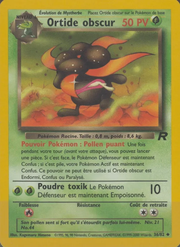 Ortide obscur · Team Rocket 36/82