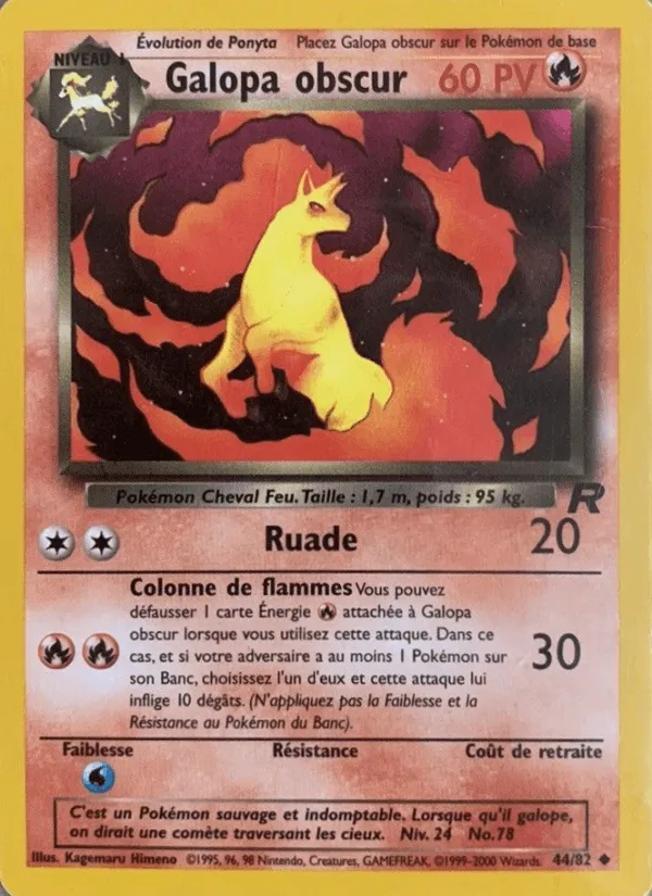 Galopa obscur · Team Rocket 44/82