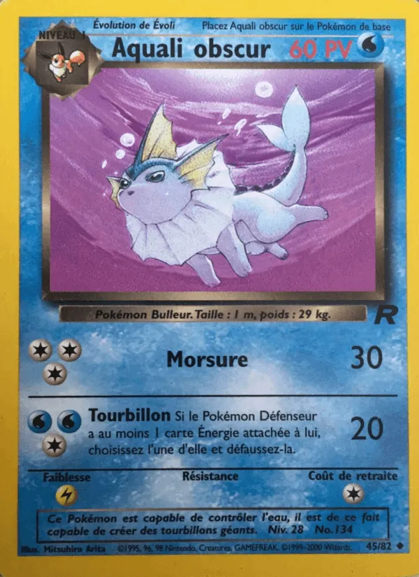 Aquali obscur · Team Rocket 45/82