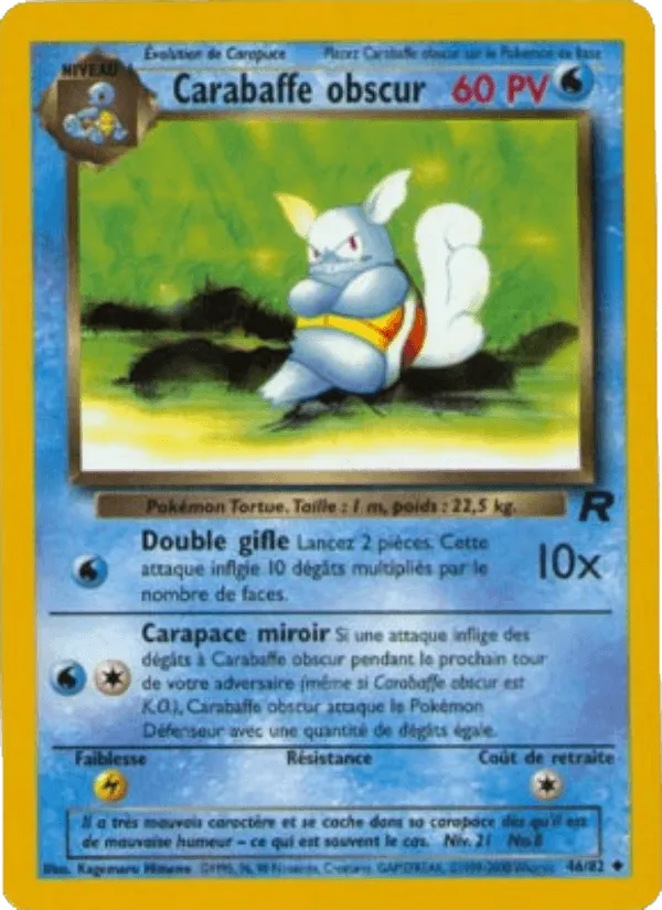 Carabaffe obscur · Team Rocket 46/82