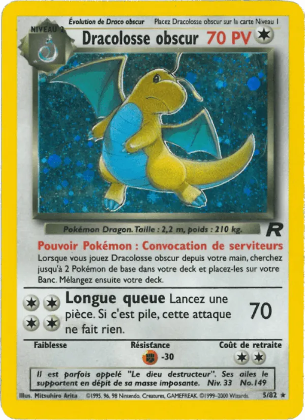 Dracolosse obscur · Team Rocket 5/82