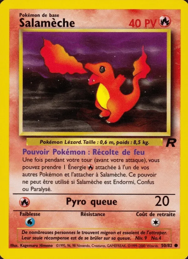 Salamèche · Team Rocket 50/82