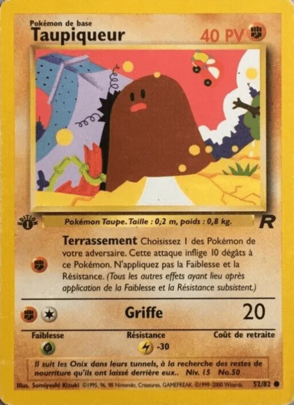 Taupiqueur · Team Rocket 52/82