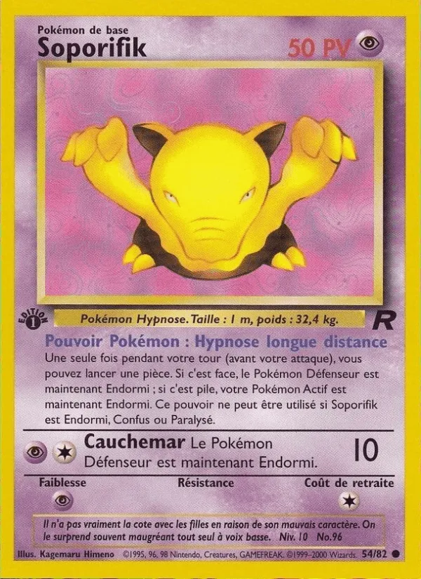 Soporifik · Team Rocket 54/82