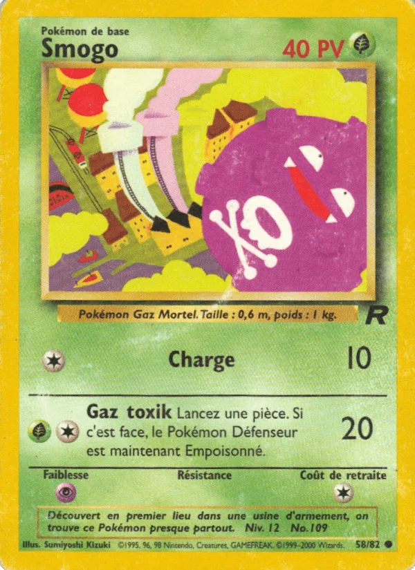 Smogo · Team Rocket 58/82