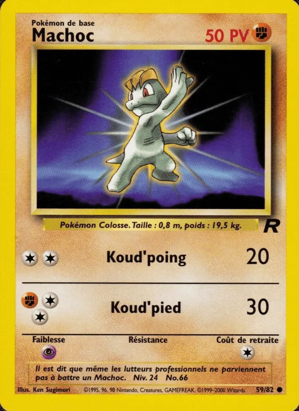 Machoc · Team Rocket 59/82