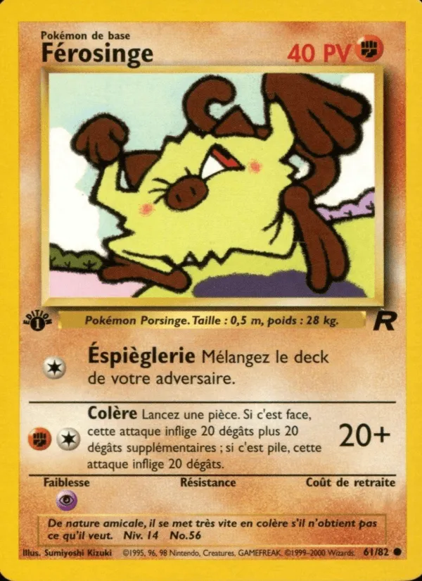 Férosinge · Team Rocket 61/82