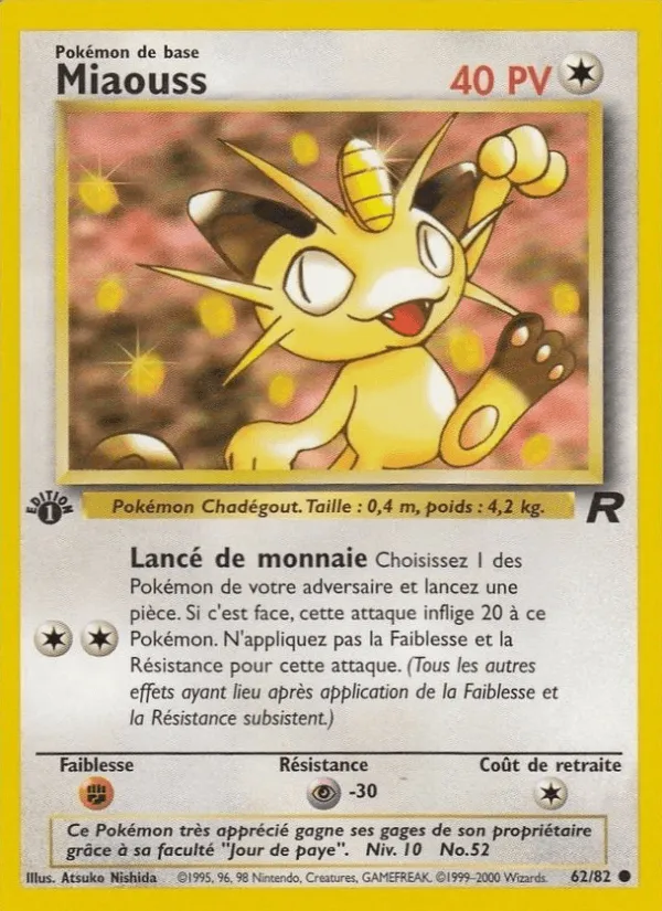 Miaouss · Team Rocket 62/82