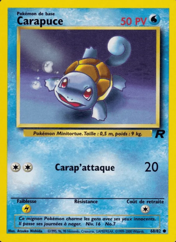 Carapuce · Team Rocket 68/82