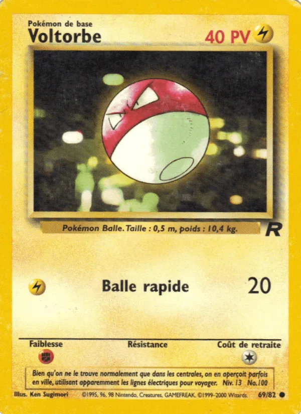 Voltorbe · Team Rocket 69/82